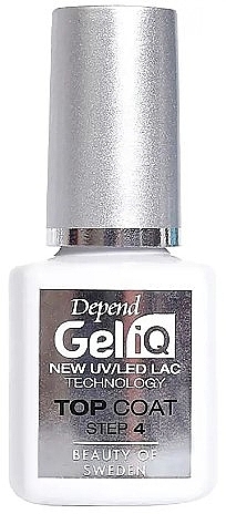 Быстросохнущее верхнее покрытие - Beter Depend Gel iQ Top Coat Step 4 — фото N1