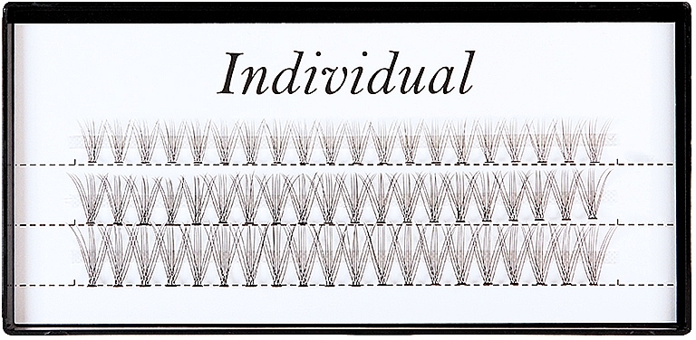 Накладні вії пучки, 10D 0.07 C Mix 9-11-13 мм - Individual — фото N1