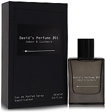 Духи, Парфюмерия, косметика David's Perfume #01 Amber & Cashmere - Парфюмированная вода