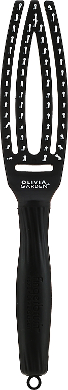 Щетка - Olivia Garden Finger Brush Small Black — фото N1
