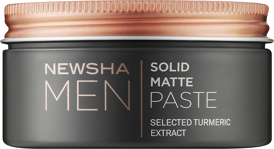 Матова паста для укладання волосся - Newsha Men Solid Matte Paste — фото N1