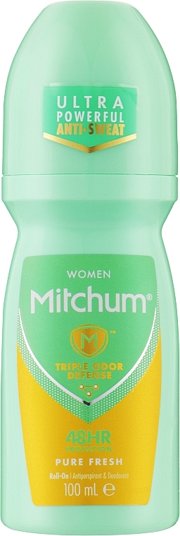 Дезодорант роликовий - Mitchum Pure Fresh Roll-On Anti-Perspirant and Deodoran — фото N1