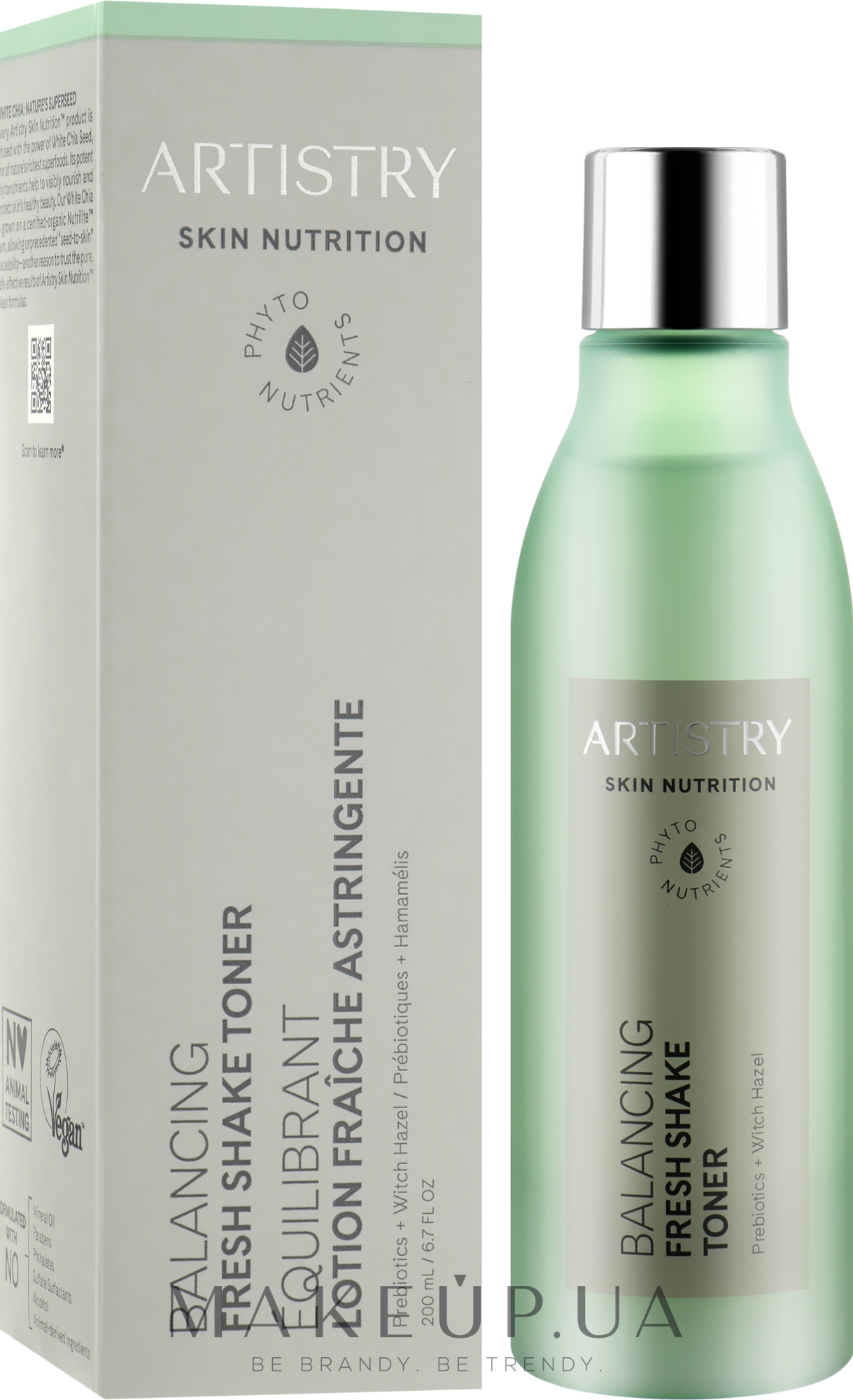 Освіжальний тонік з ефектом матування - Amway Artistry Skin Nutrition — фото 200ml