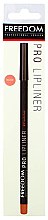 Духи, Парфюмерия, косметика Карандаш для губ - Freedom Makeup London Pro Lipliner