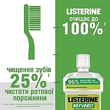 Ополаскиватель для полости рта c эфирными маслами "Naturals" - Listerine Naturals — фото N7