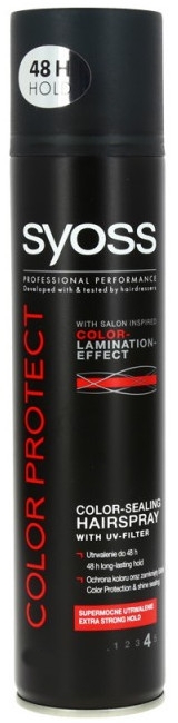 Лак для волос - Syoss Color Protect Color-Sealing Hairspray With UV-Filter — фото N1