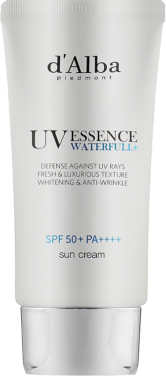 Солнцезащитная эссенция-крем - D'alba Waterful Essence Sun Cream SPF 50+ PA++++