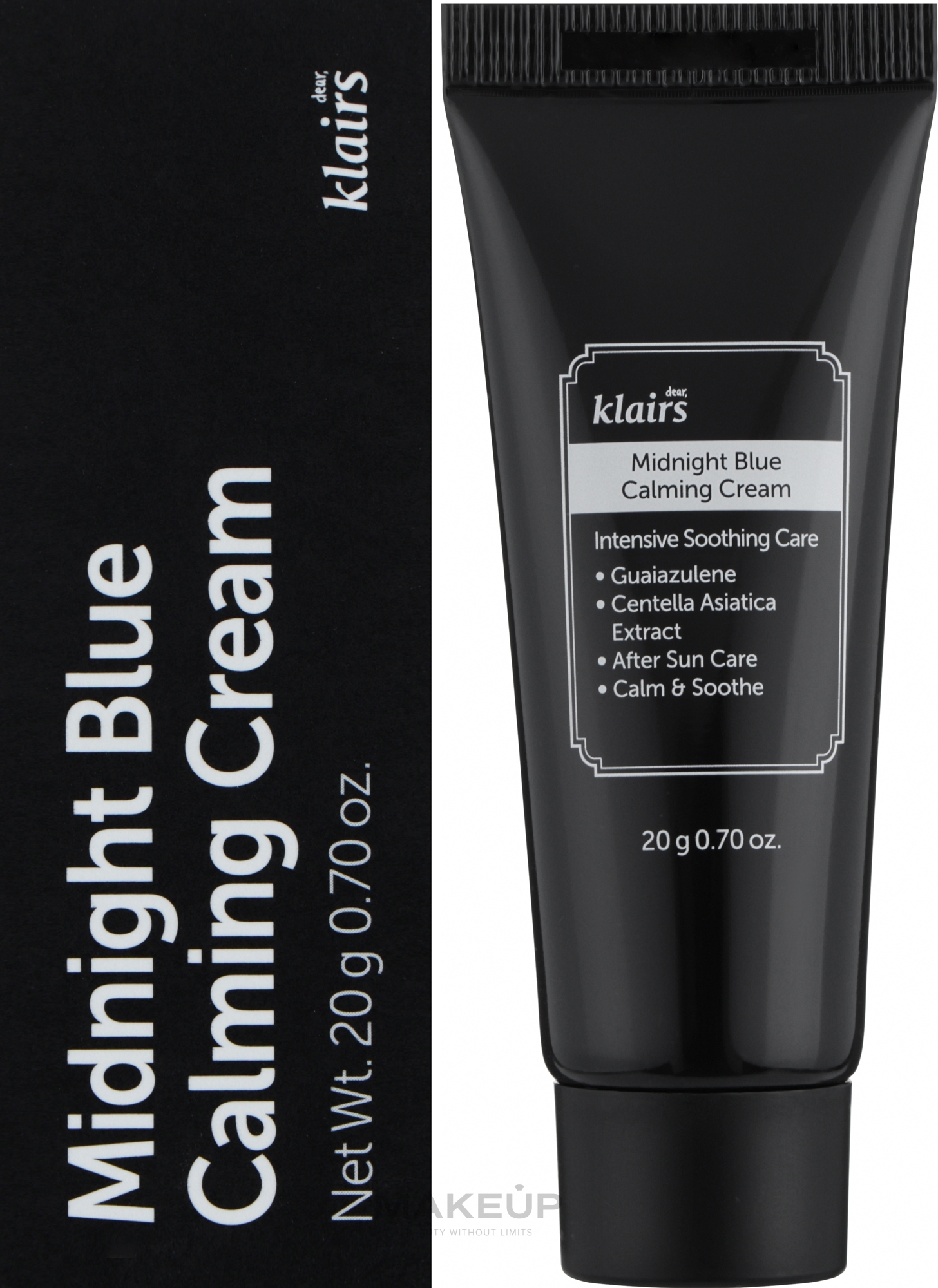 Увлажняющий крем для лица - Klairs Midnight Blue Calming Cream — фото 20ml