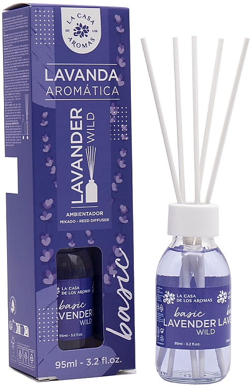 Аромадифузор "Лаванда" - La Casa De Los Aromas Reed Diffuser Lavender Wild — фото N1