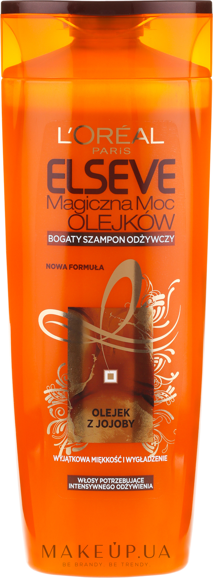 Питательный шампунь для волос - L'Oreal Elseve Nourishing Shampoo Magical Power Of Oils Jojoby Essential Oil — фото 400ml