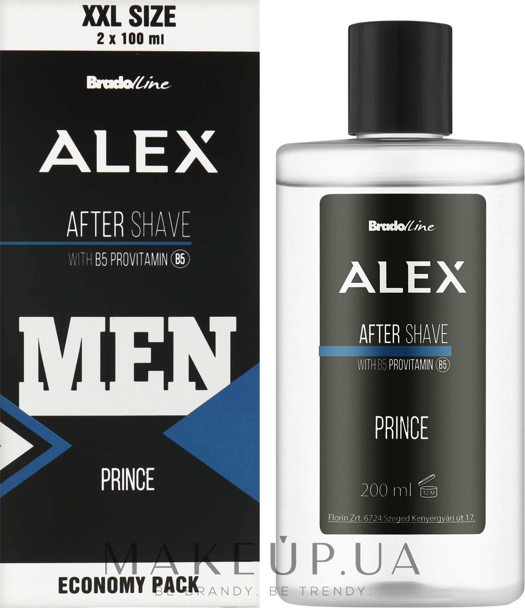 Лосьйон після гоління - Bradoline Alex Prince After Shave — фото 200ml