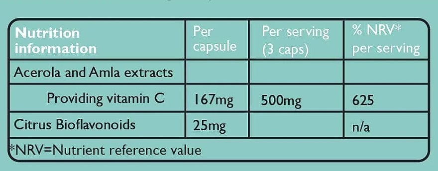 Харчова добавка "Вітамін С. Ягоди амли та ацероли" - Fushi Vitamin C — фото N2