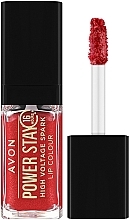 Жидкая губная помада "Суперстойкость" - Avon Power Stay 16H High Voltage Spark Lip Colour — фото N1