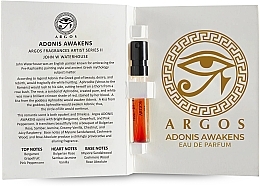 Духи, Парфюмерия, косметика Argos Adonis Awakens - Парфюмированная вода (пробник)