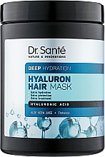 Маска для глубокого увлажнения волос - Dr. Sante Hyaluron Hair Deep Hydration Mask — фото N3