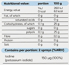 Пищевая добавка-спрей "Йод", со вкусом вишни - Osavi Iodine Oral Spray — фото N4