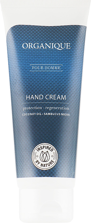 Восстанавливающий защитный крем для рук для мужчин - Organique Pour Homme Hand Cream
