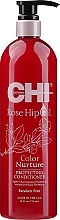 Кондиціонер для фарбованого волосся - CHI Rose Hip Oil Color Nurture Protecting Conditioner — фото N4