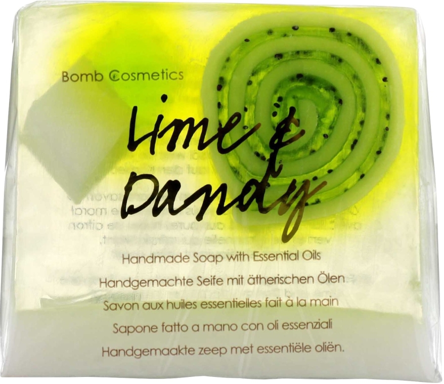 Мыло - Bomb Cosmetics Lime & Dandy Soap Block — фото N1