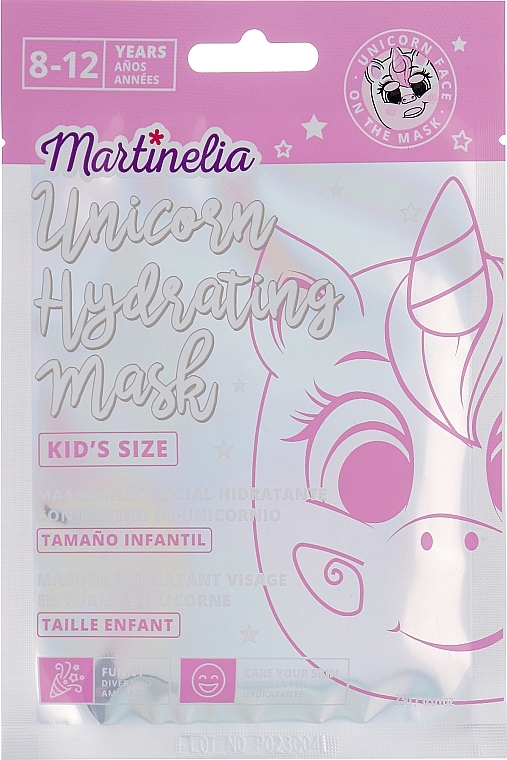 Увлажняющая маска для лица - Martinelia Starshine Unicorn Face Hydrating Mask — фото N1