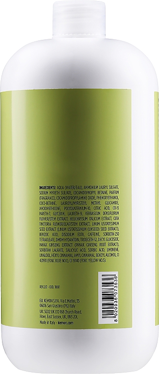 Шампунь для ослабленых и склонных к выпадению волос - Kemon Liding Energy Shampoo — фото N4