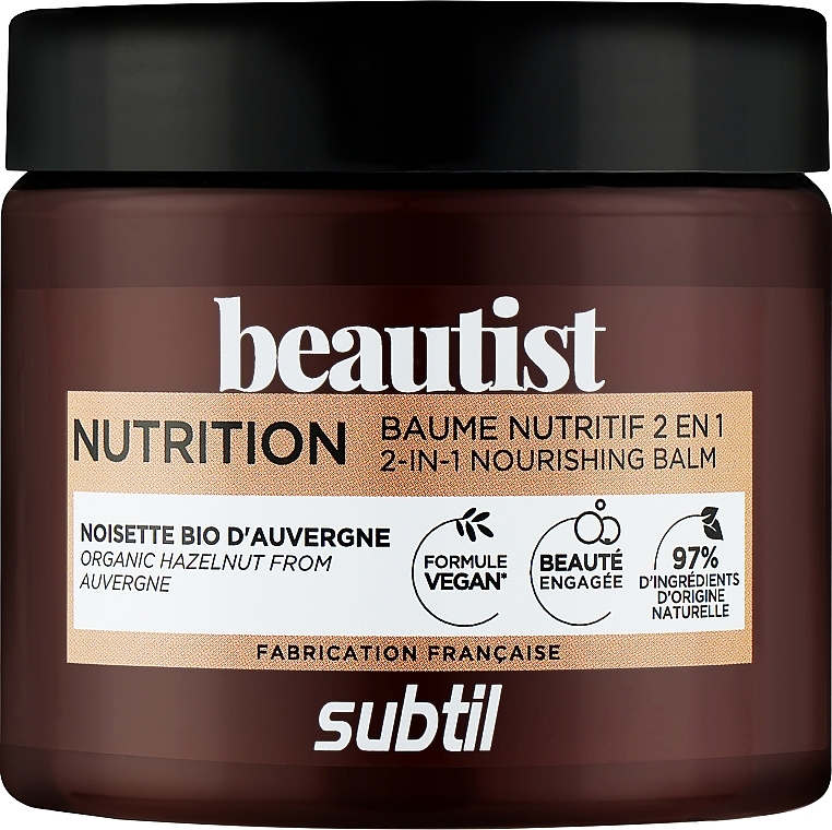 Питательный бальзам для волос 2в1 - Laboratoire Ducastel Subtil Beautist Nourishing Balm 2In1 — фото N1
