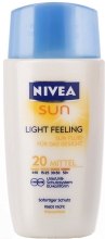 Парфумерія, косметика Сонцезахисний засіб для обличчя - NIVEA Sun Care Sun Light Fluid