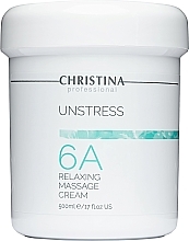 Духи, Парфюмерия, косметика Расслабляющий массажный крем (шаг 6a) - Christina Unstress Relaxing Massage Cream