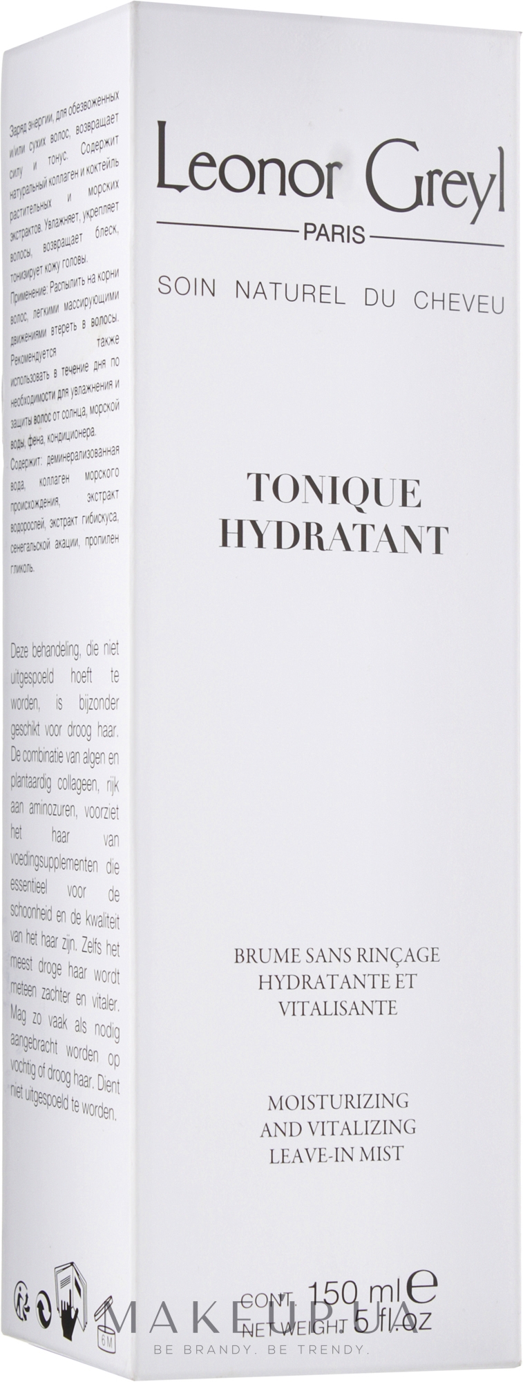 Увлажняющий тоник для волос - Leonor Greyl Tonique Hydratant — фото 150ml