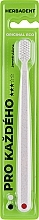Зубна щітка м'яка, в ЕКО пакуванні - Herbadent Toothbrush — фото N1