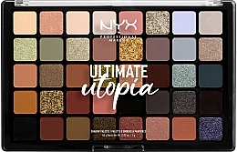 УЦІНКА Палетка тіней - NYX Professional Makeup Ultimate Utopia Shadow Palette Summer 2020 * — фото N1