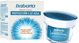 Духи, Парфюмерия, косметика Крем для лица "Двойная защита" - Babaria Blue Light Protect Facial Cream 