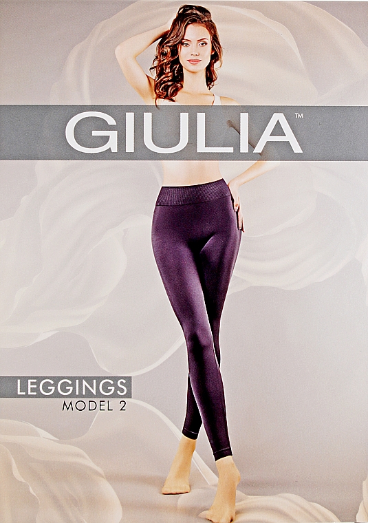 Леггинсы для женщин "LEGGINGS MODEL 02", nero - Giulia — фото N1