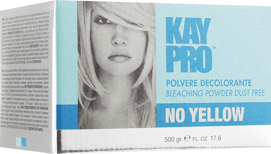 Средство для осветления волос "Blue" - KayPro No Yellow Bleaching Powder Dust Free