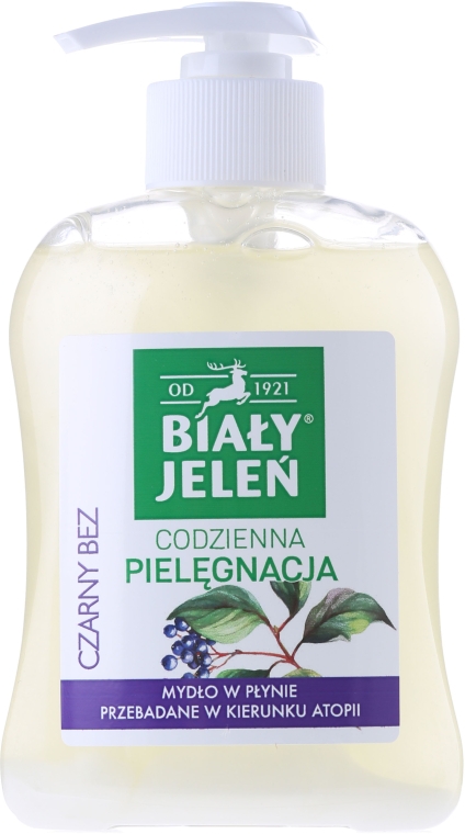 Гіпоалергенне мило з екстрактом бузини - Bialy Jelen Hypoallergenic Premium Soap Extract From Elderberry — фото N2
