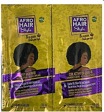 Парфумерія, косметика Набір для афро-волосся - Novex Afro Hair Style Mask And Activator (h / mask / 15ml + h / activator / 15ml) 