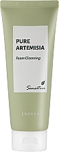 Пінка для вмивання з екстрактом полину - Enough Pure Artemisia Foam Cleansing — фото N1