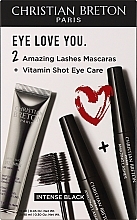 Парфумерія, косметика Набір - Christian Breton Eye Love You Set (mascara/10ml + eye/cr/15ml)