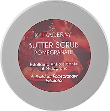 Скраб олійний для обличчя й тіла "Гранат" - Kleraderm Butter Scrub Pomegranate — фото N4