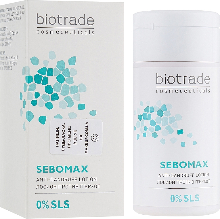 УЦЕНКА Лосьон против перхоти - Biotrade Sebomax Lotion Anti Dandruff * — фото N1