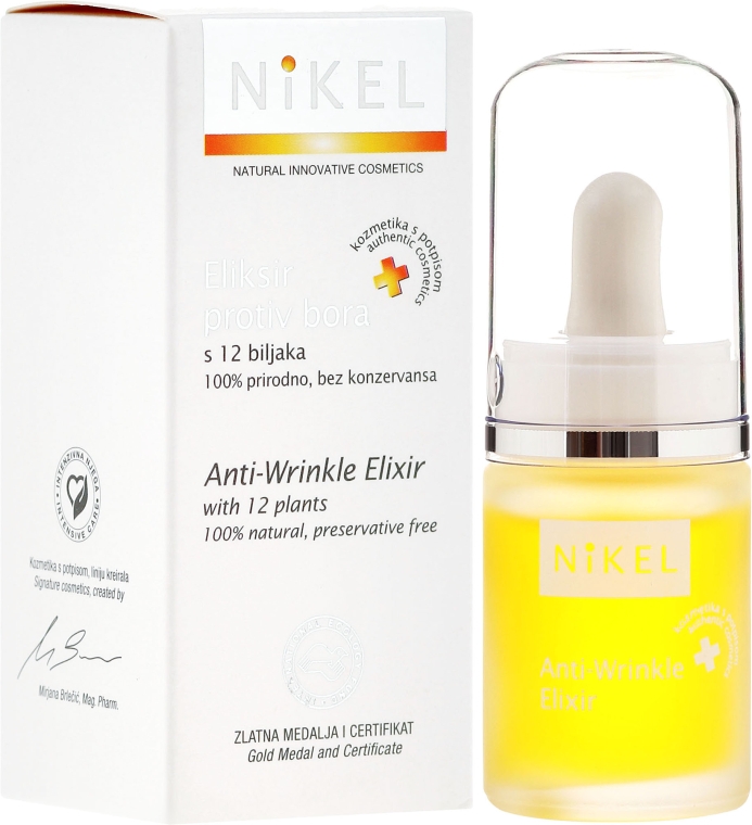 Еліксир від зморшок з 12 рослинами - Nikel Intensive Care Eliksir — фото N1