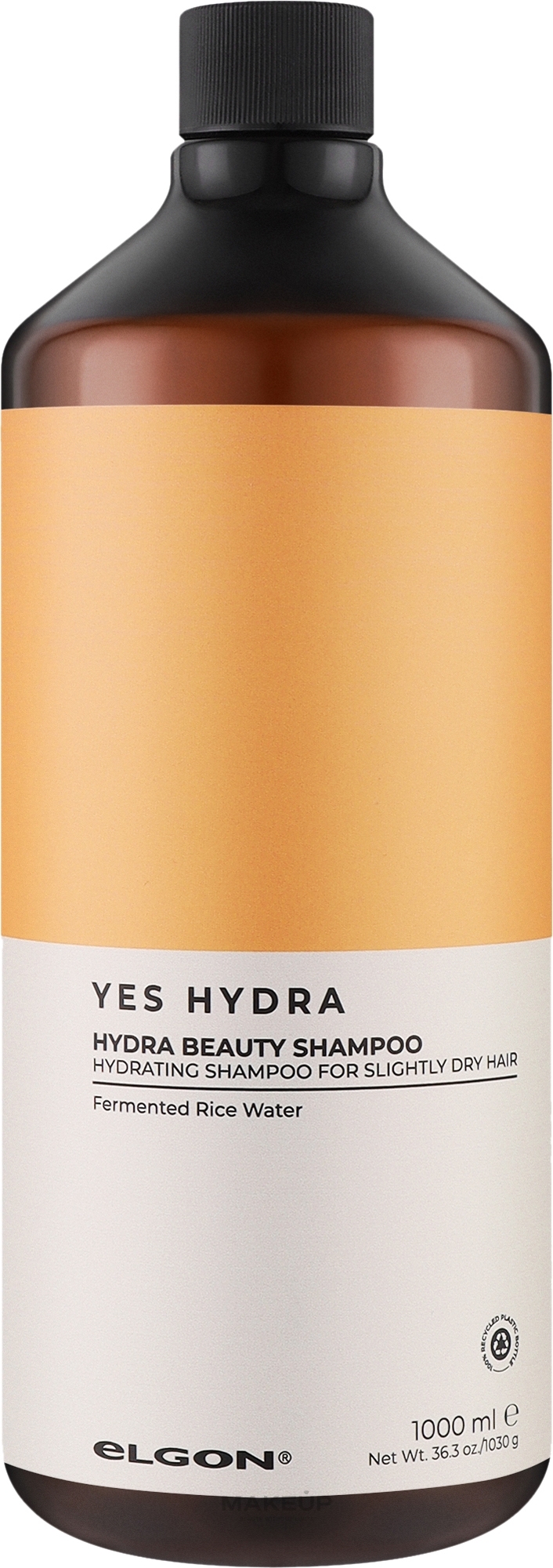 Шампунь для увлажнения волос - Elgon Yes Hydra Beauty Shampoo — фото 1000ml