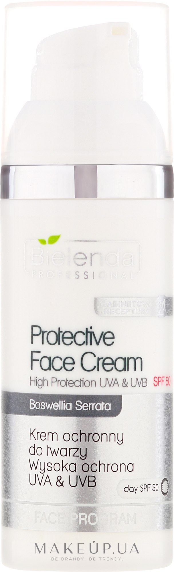 Захисний крем, SPF 50 - Bielenda Professional Protective Face Cream — фото 50ml
