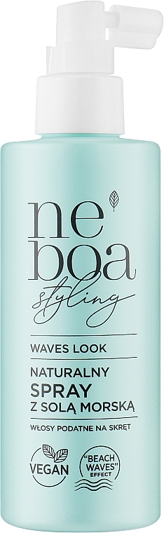 Спрей для випрямлення та укладання кучерявого волосся - Neboa Waves Look Curl Extracting Spray — фото N1