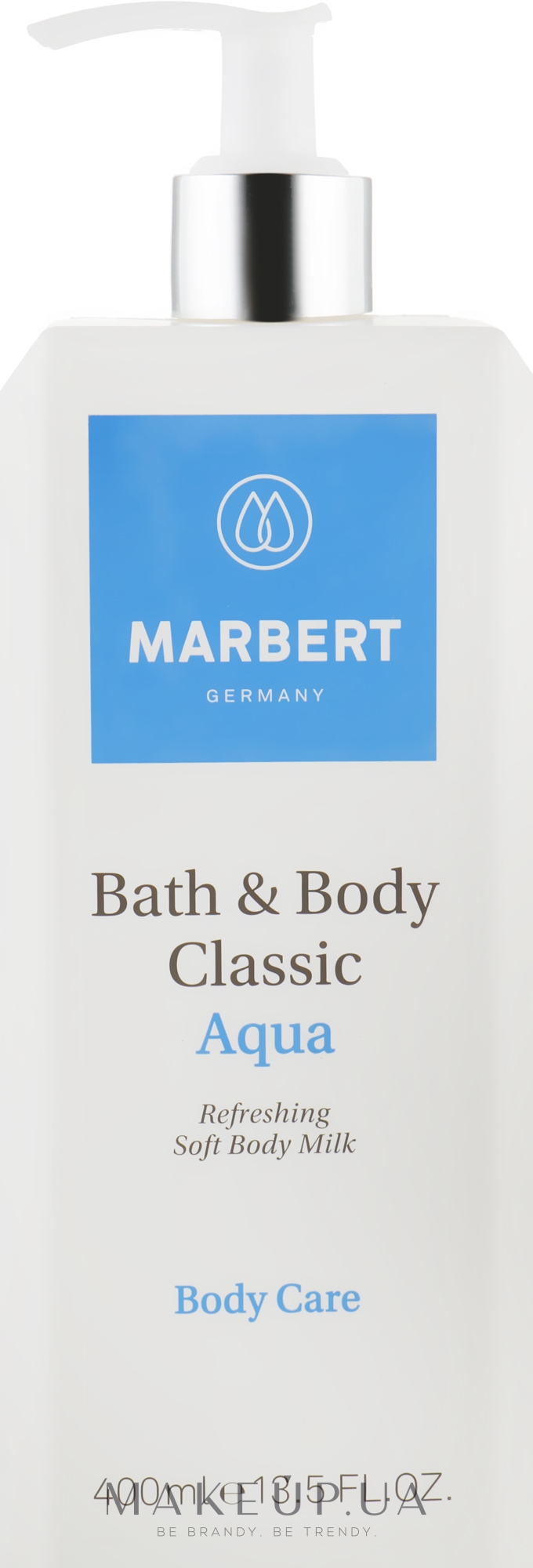 Молочко для тела - Marbert Bath & Body Classic Aqua Soft Body Milk  — фото 400ml
