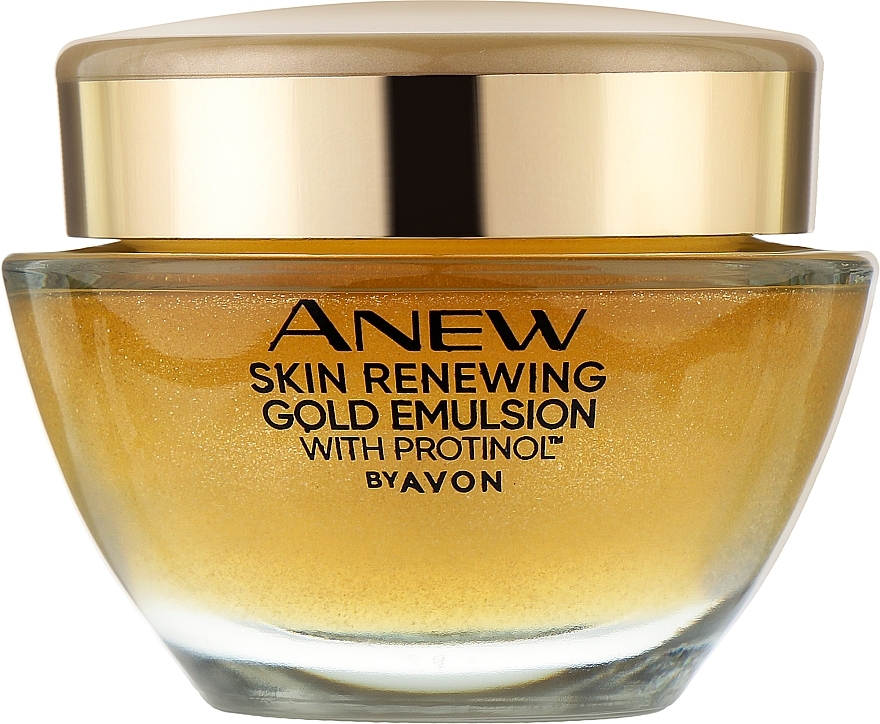 Нічна золота емульсія для обличчя - Avon Anew Ultimate 7S — фото N1