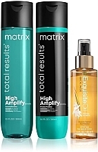 Парфумерія, косметика Набір - Matrix High Amplify (sh/300ml + h/cond/300ml + oil/100ml)