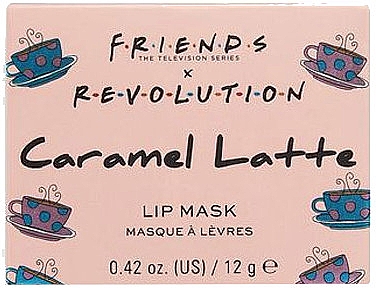 Маска для губ "Карамельный латте" - Makeup Revolution X Friends Caramel Latte Lip Mask — фото N1
