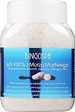 Сіль Мертвого моря 100% - BingoSpa 100% Salt From The Dead Sea — фото N1