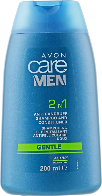 Шампунь-кондиционер против перхоти для мужчин - Avon Men Anti Dandruff Shampoo & Conditioner — фото N1